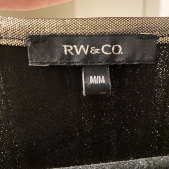 RW&CO metallic party dress! Size M - Picture 4 of 4